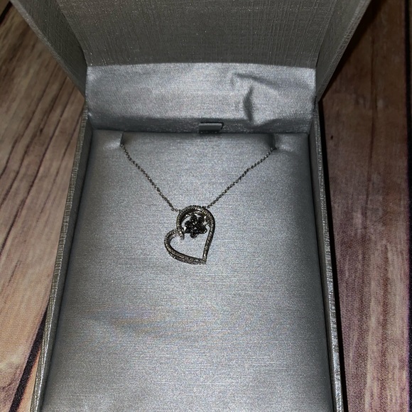Zales Jewelry - Zales Heart and Paw Print Necklace NWB